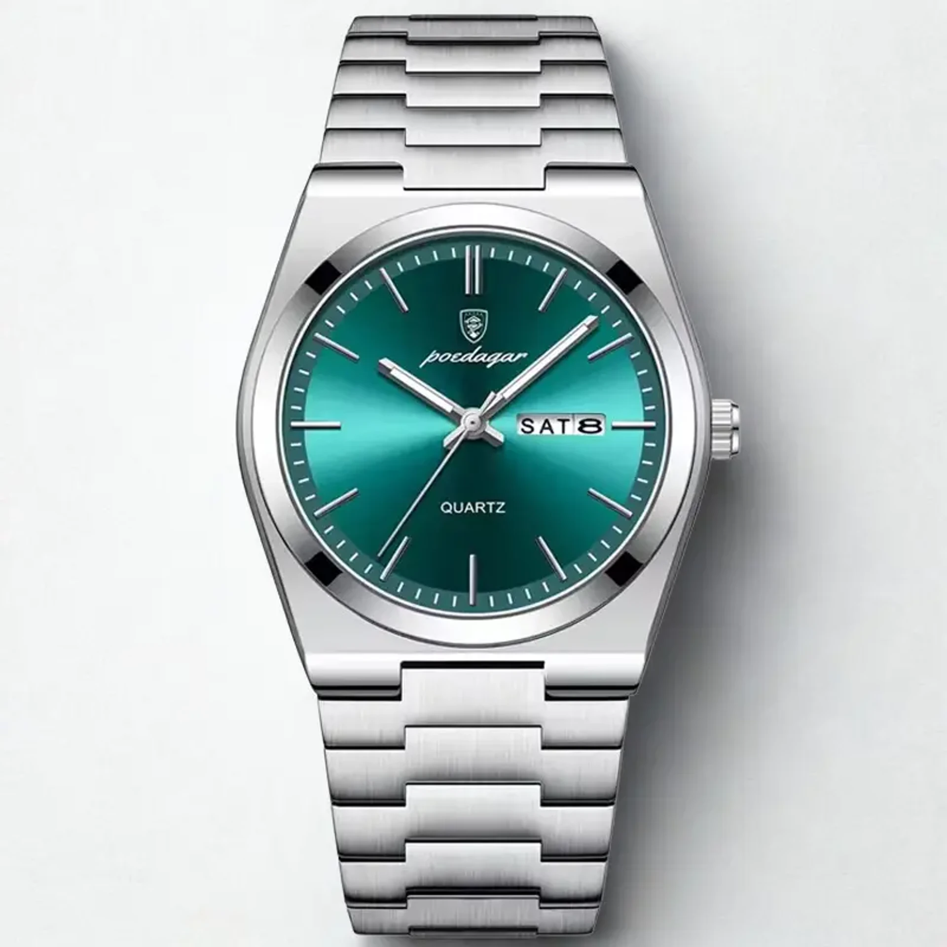 RELOJ EJECUTIVO CIRCULAR VERDE